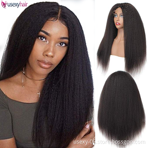 Hot Selling Wholesale 100% Unprocessed Virgin Indian Cuticle Aligned Lace Closure Human Hair Wigs